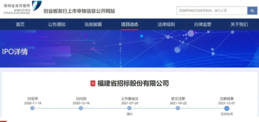 福建招標(biāo)股份創(chuàng)業(yè)板IPO注冊(cè)獲批，網(wǎng)站設(shè)計(jì)與技術(shù)咨詢業(yè)務(wù)迎新發(fā)展